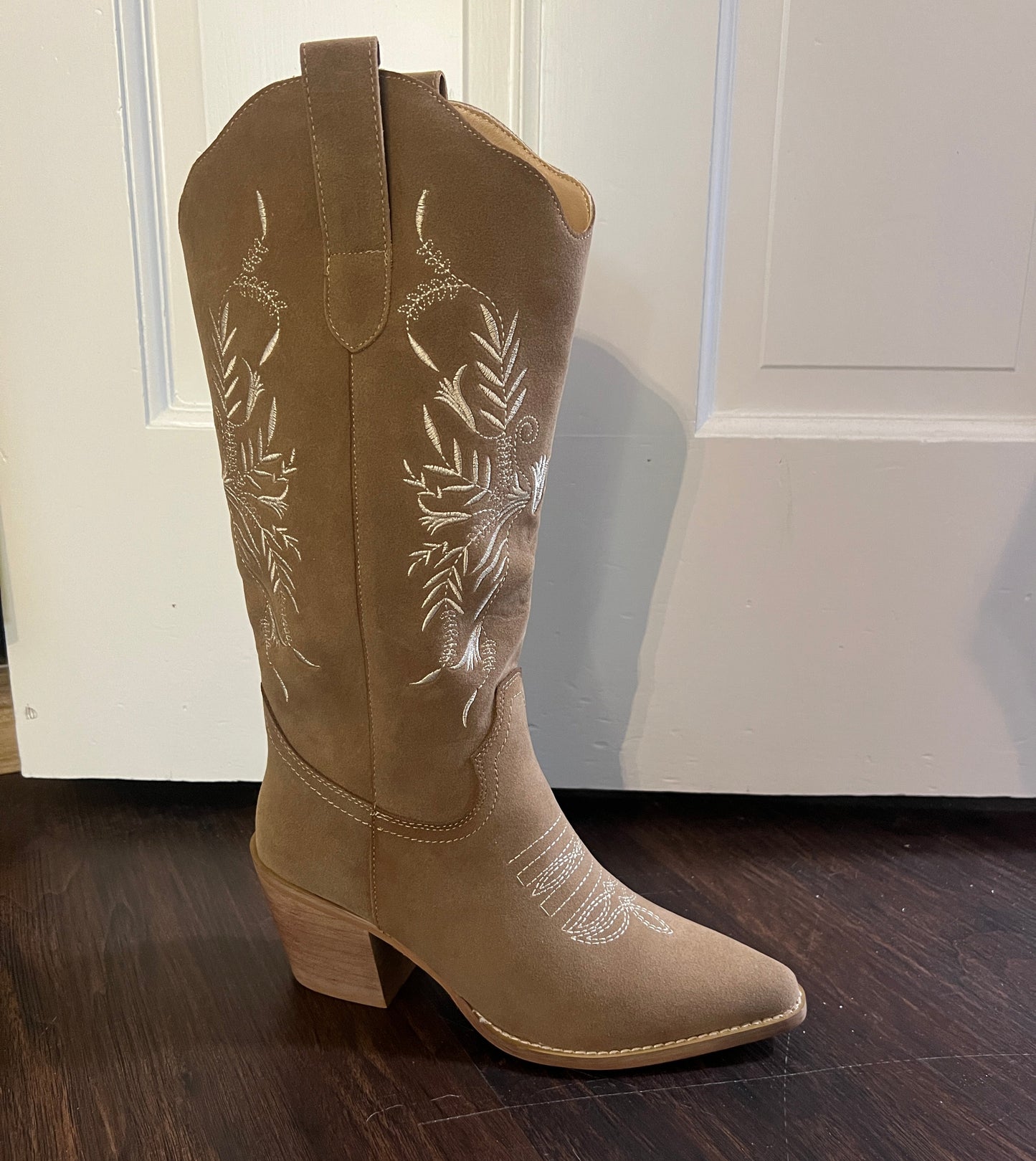 Flora Taupe Brown Boot