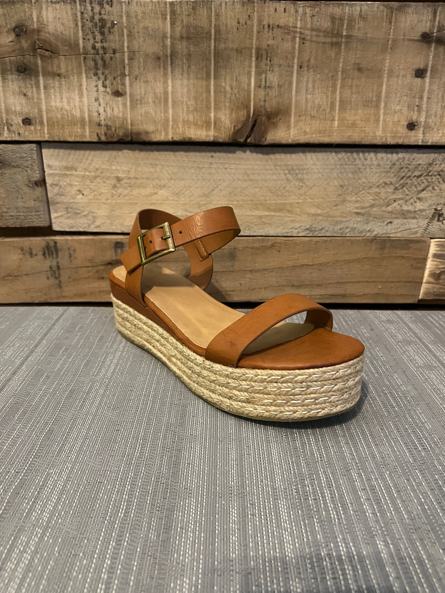 Brown Platform Sandals