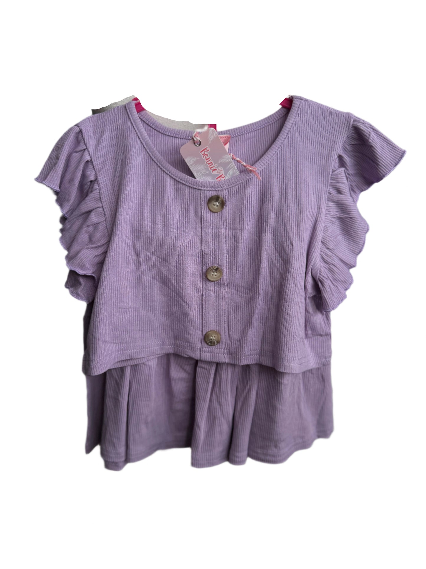 Girl’s Top & Shorts Set