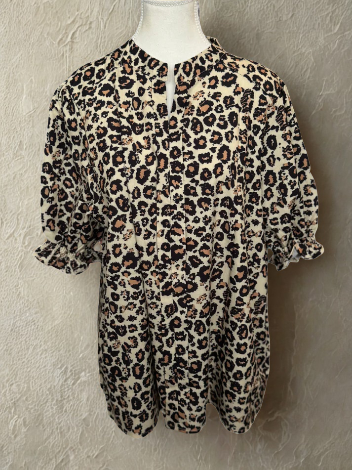 Cheetah Print Top