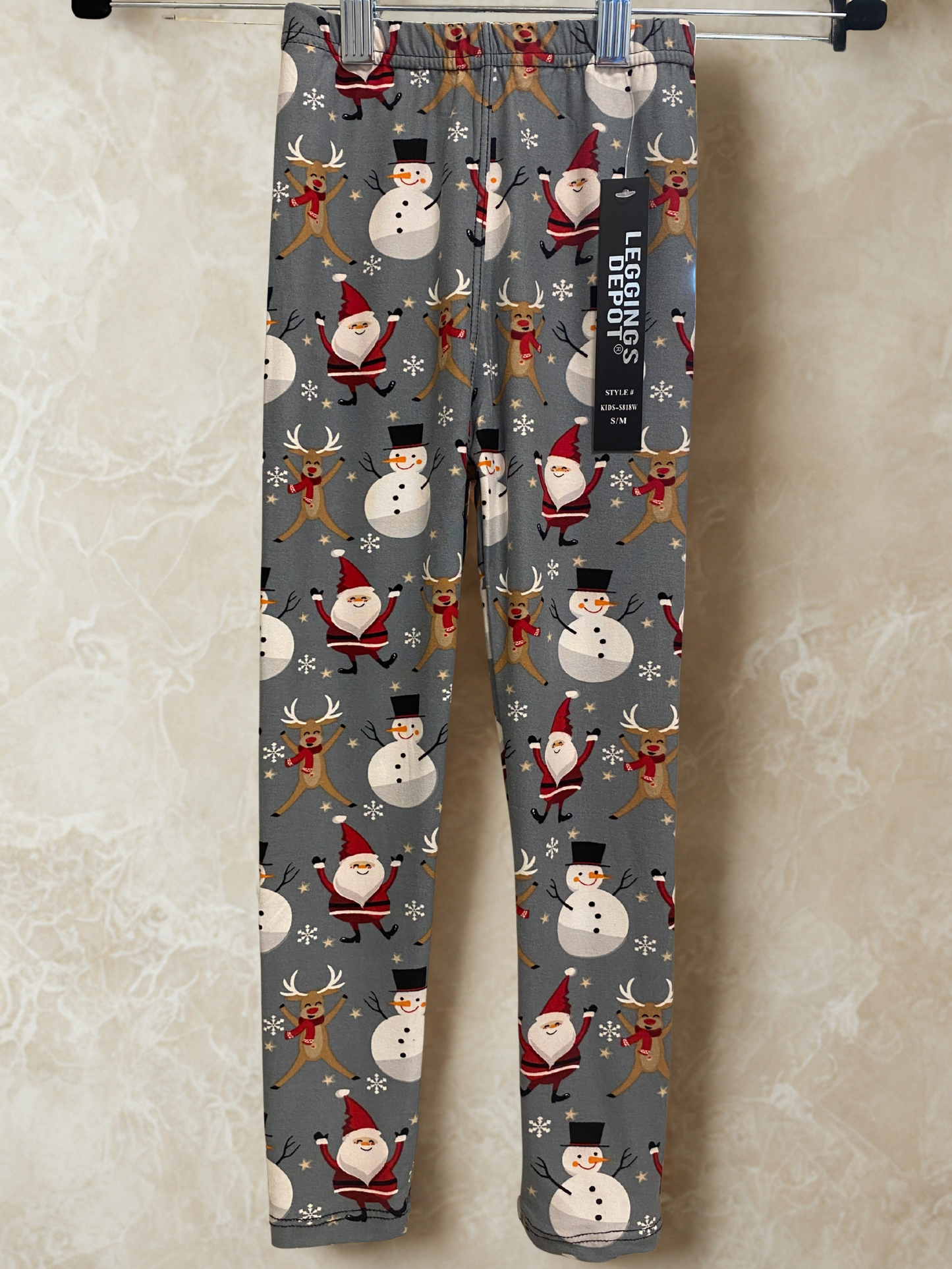 Girl's Christmas Leggings