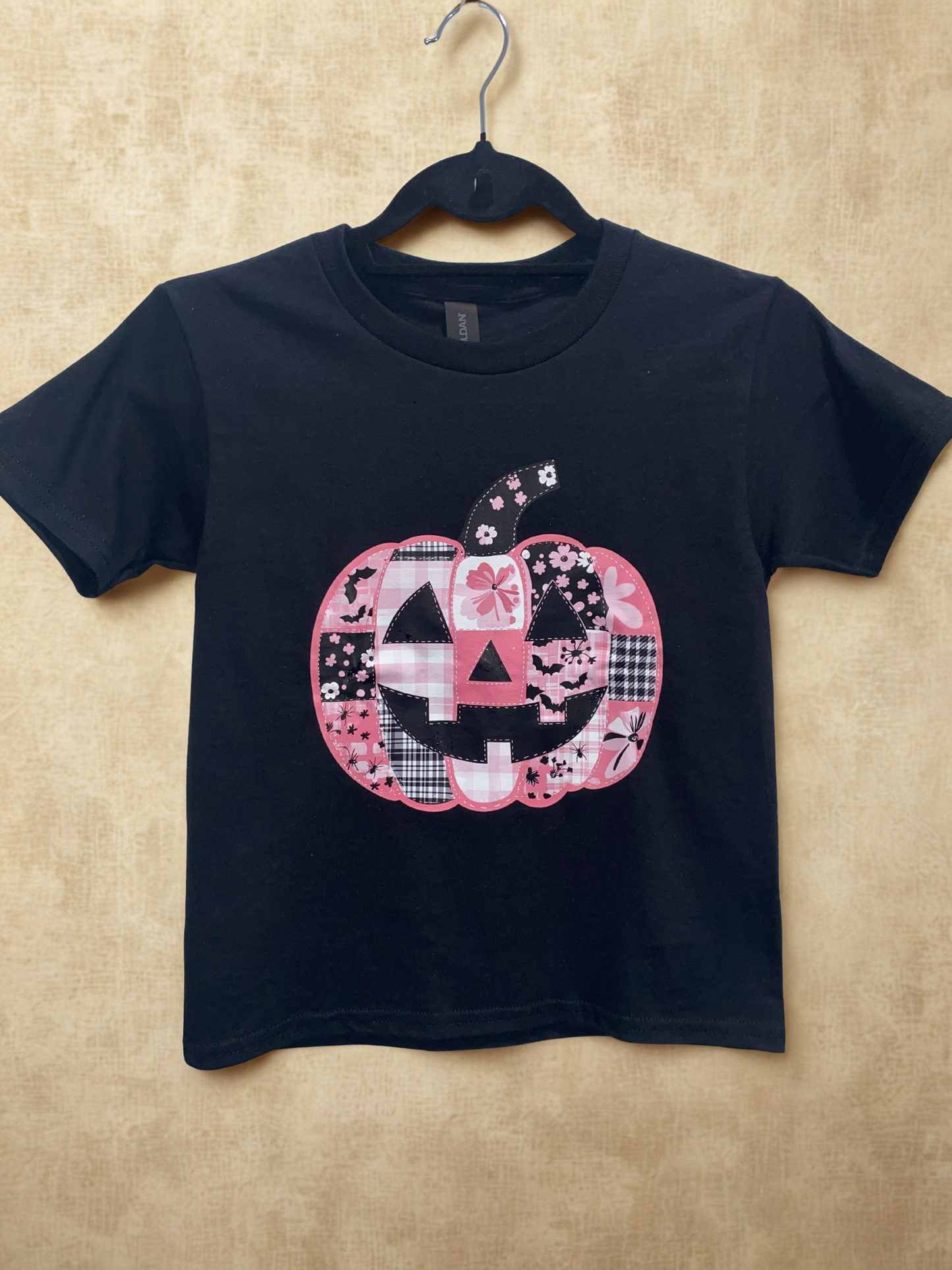 Girl's Patch Pumpkin T-Shirt