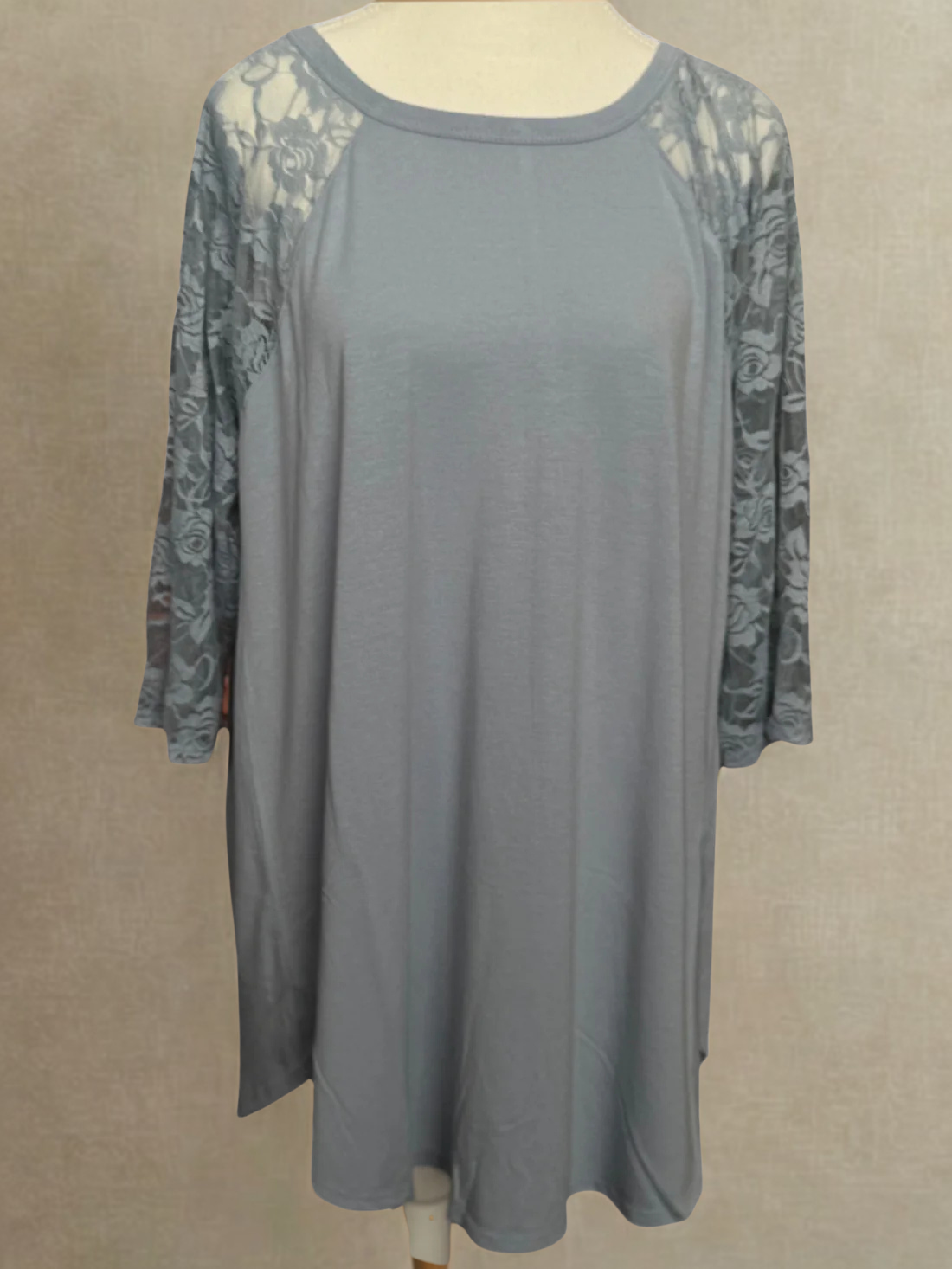 Lace Long-Sleeve Top