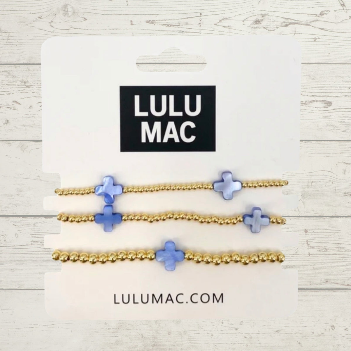 LULU MAC CROSS BRACELETS