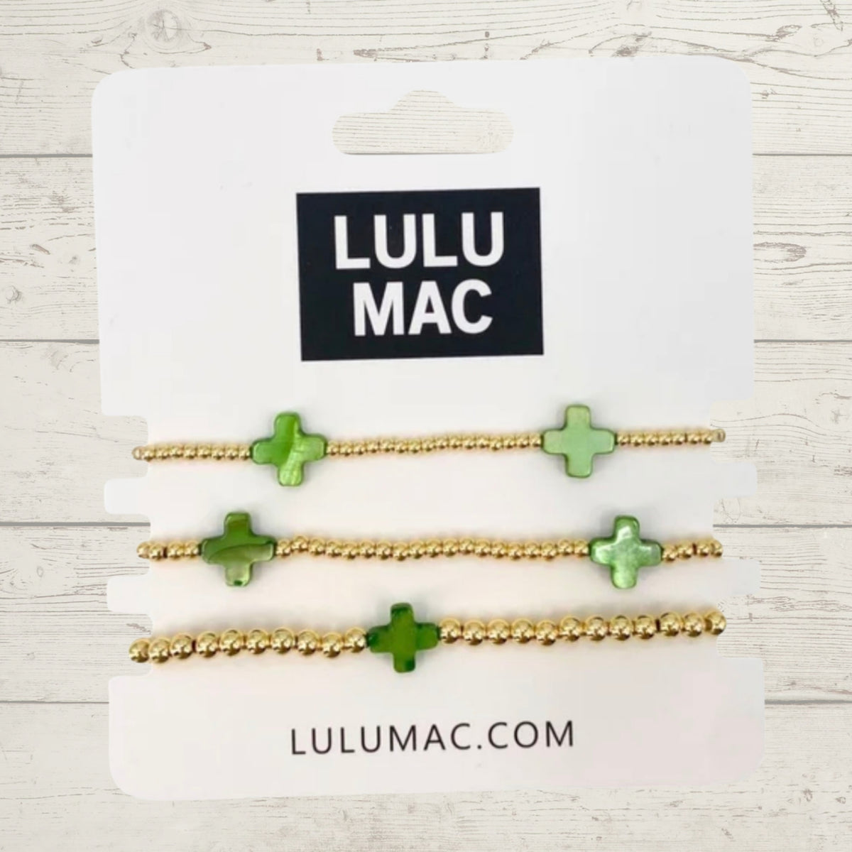 LULU MAC CROSS BRACELETS