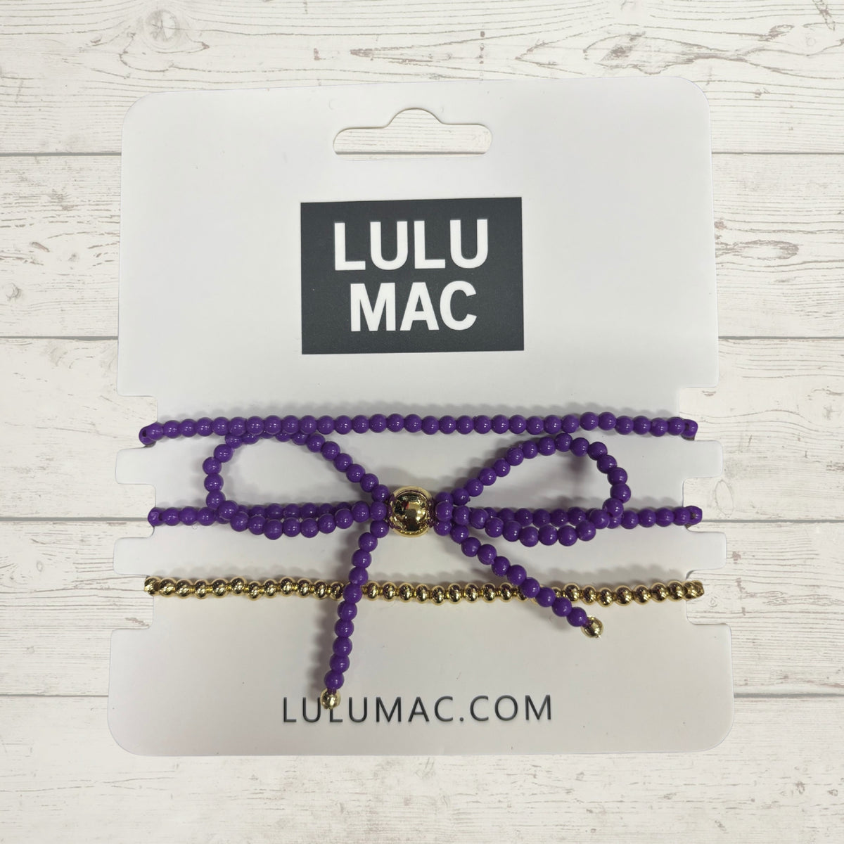 LULU MAC BOW BRACELETS