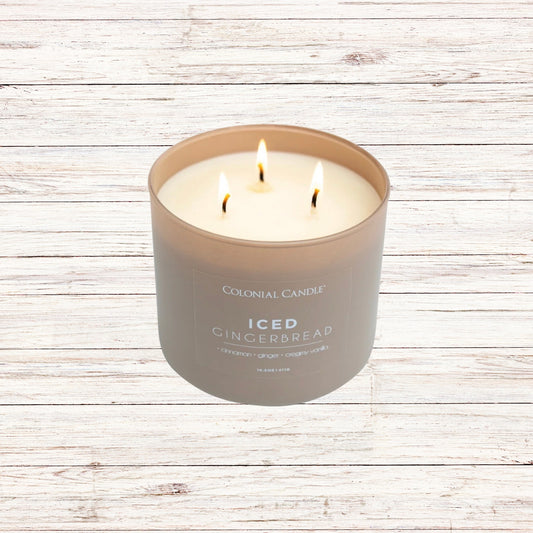 COLONIAL CANDLE - Iced Gingerbread