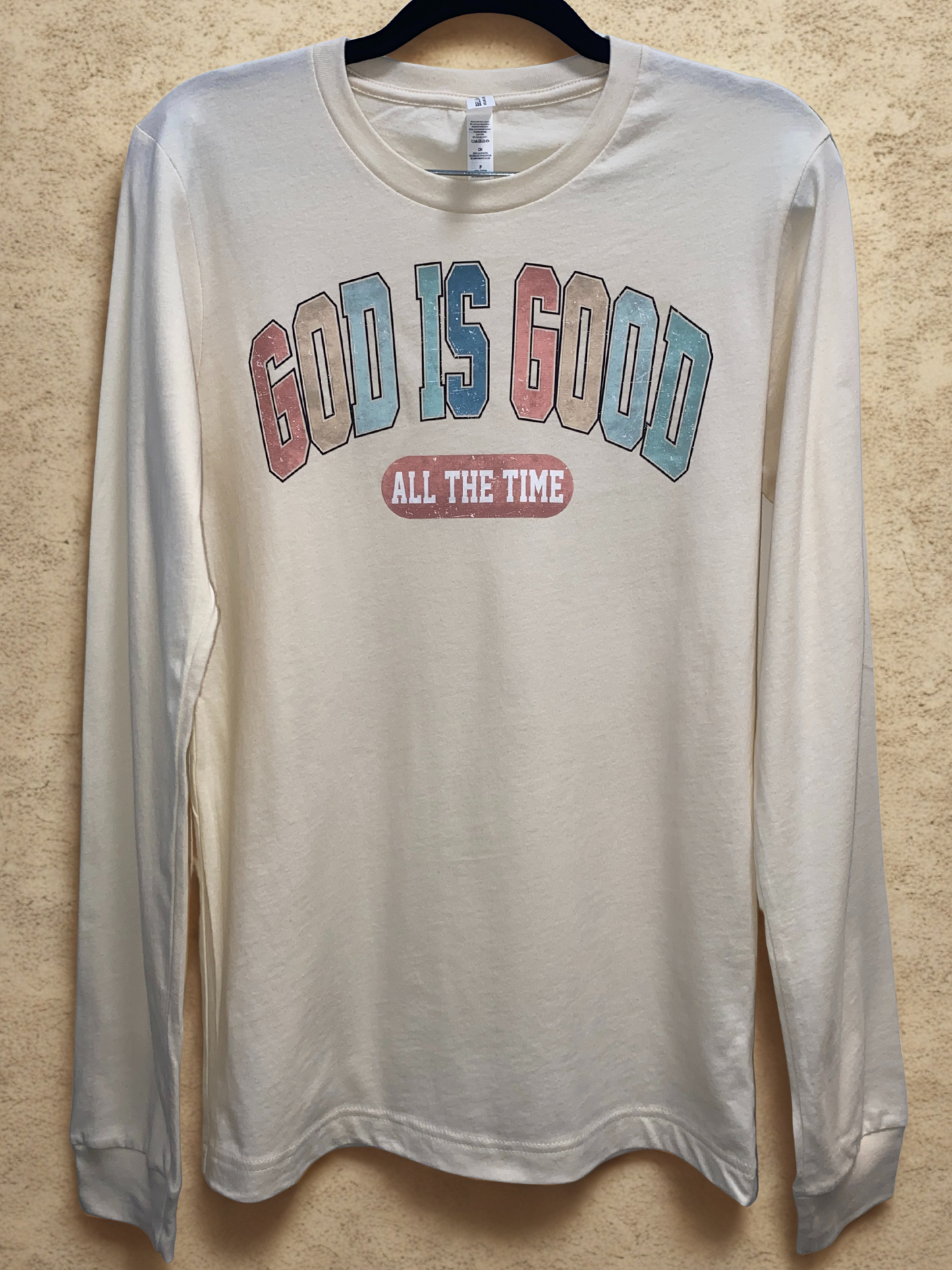GOD IS GOOD long sleeve t-shirt