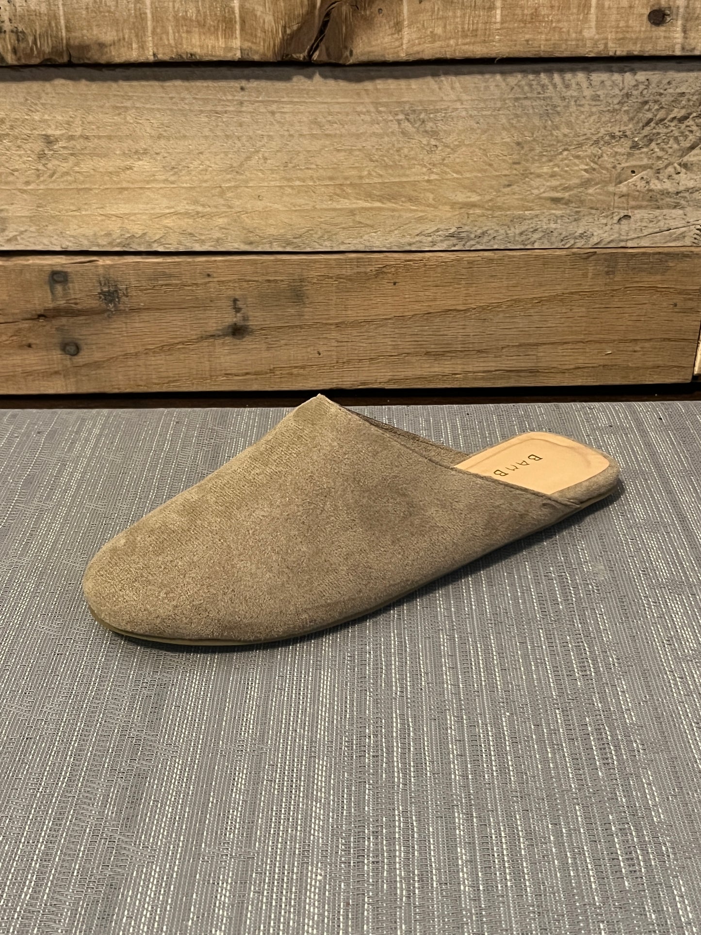 Suede Slip on Clog