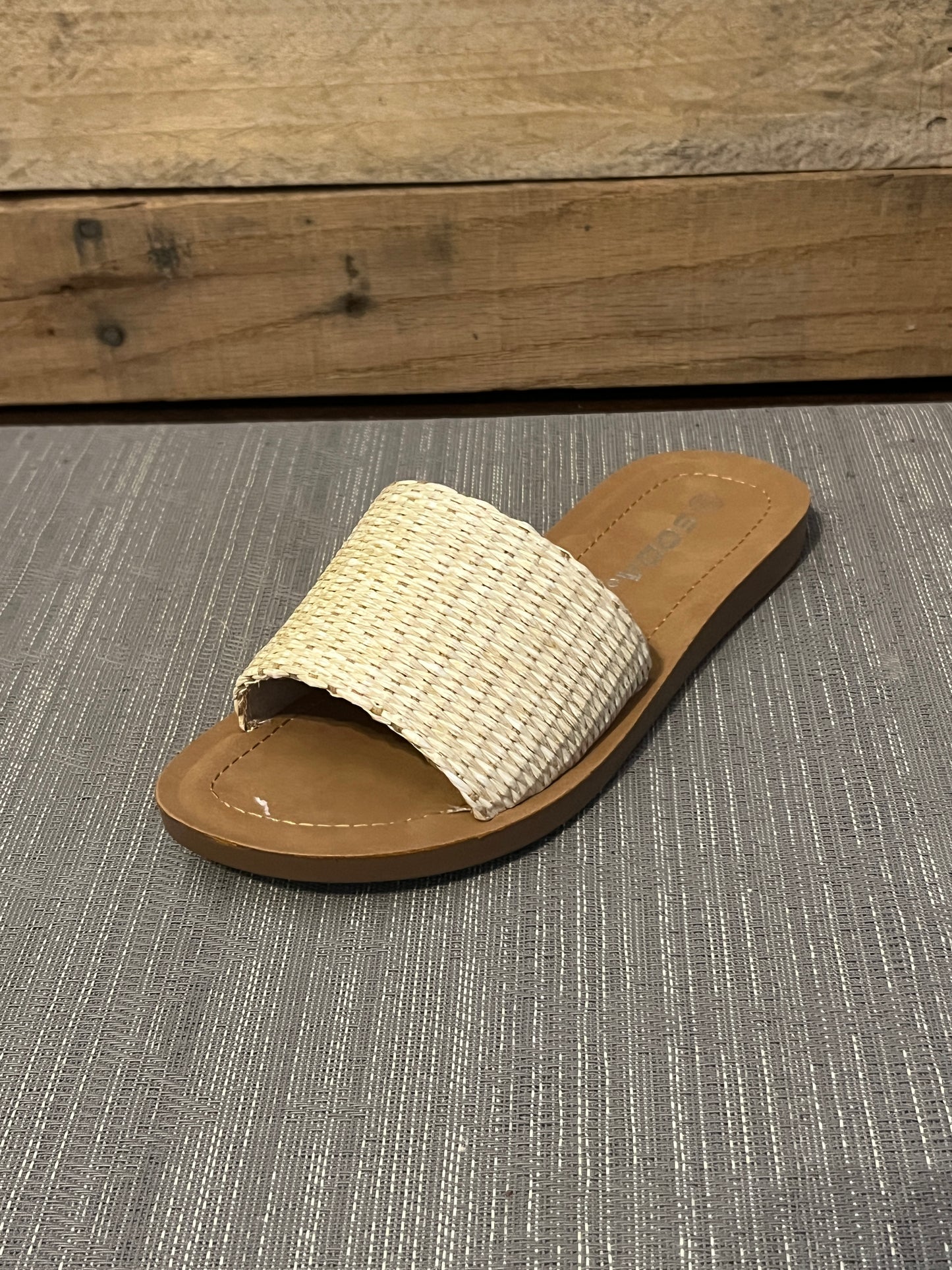 Woven Slip on Sandal