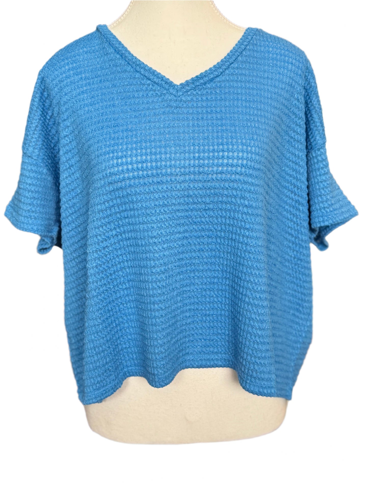 Quarter Sleeve Knit Top