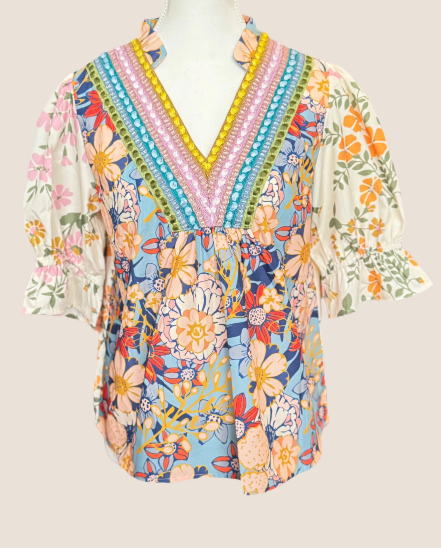 Floral Print Top