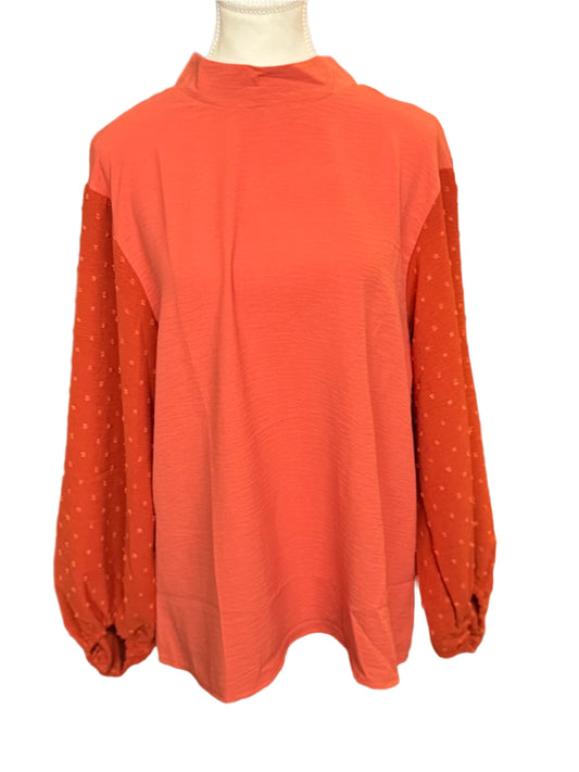 Bubble Sleeve Top