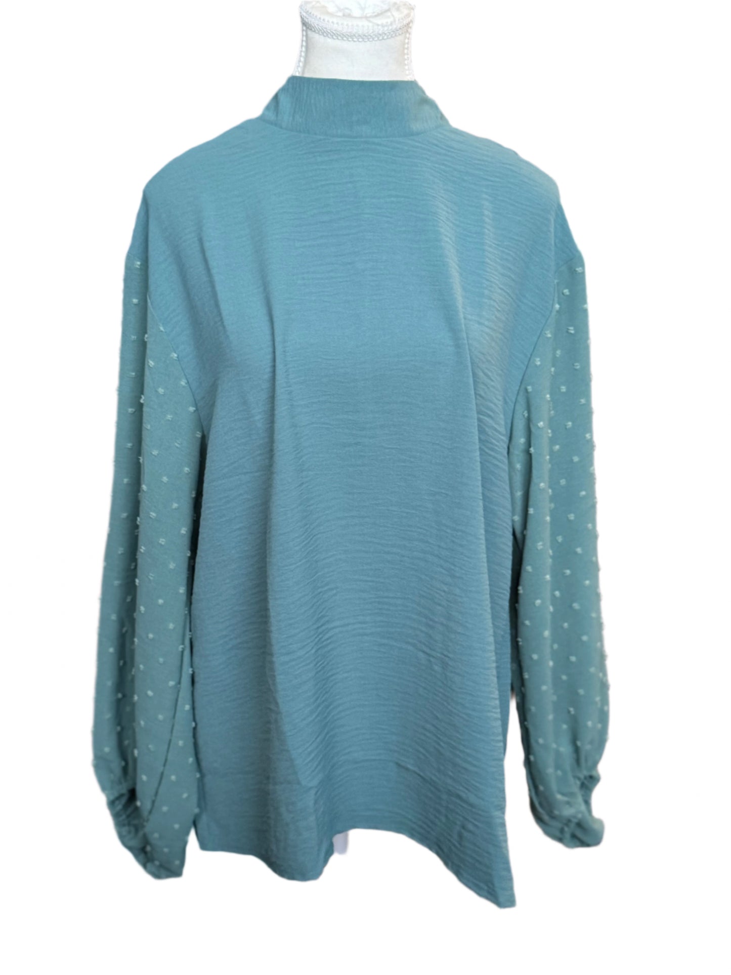 Bubble Sleeve Top