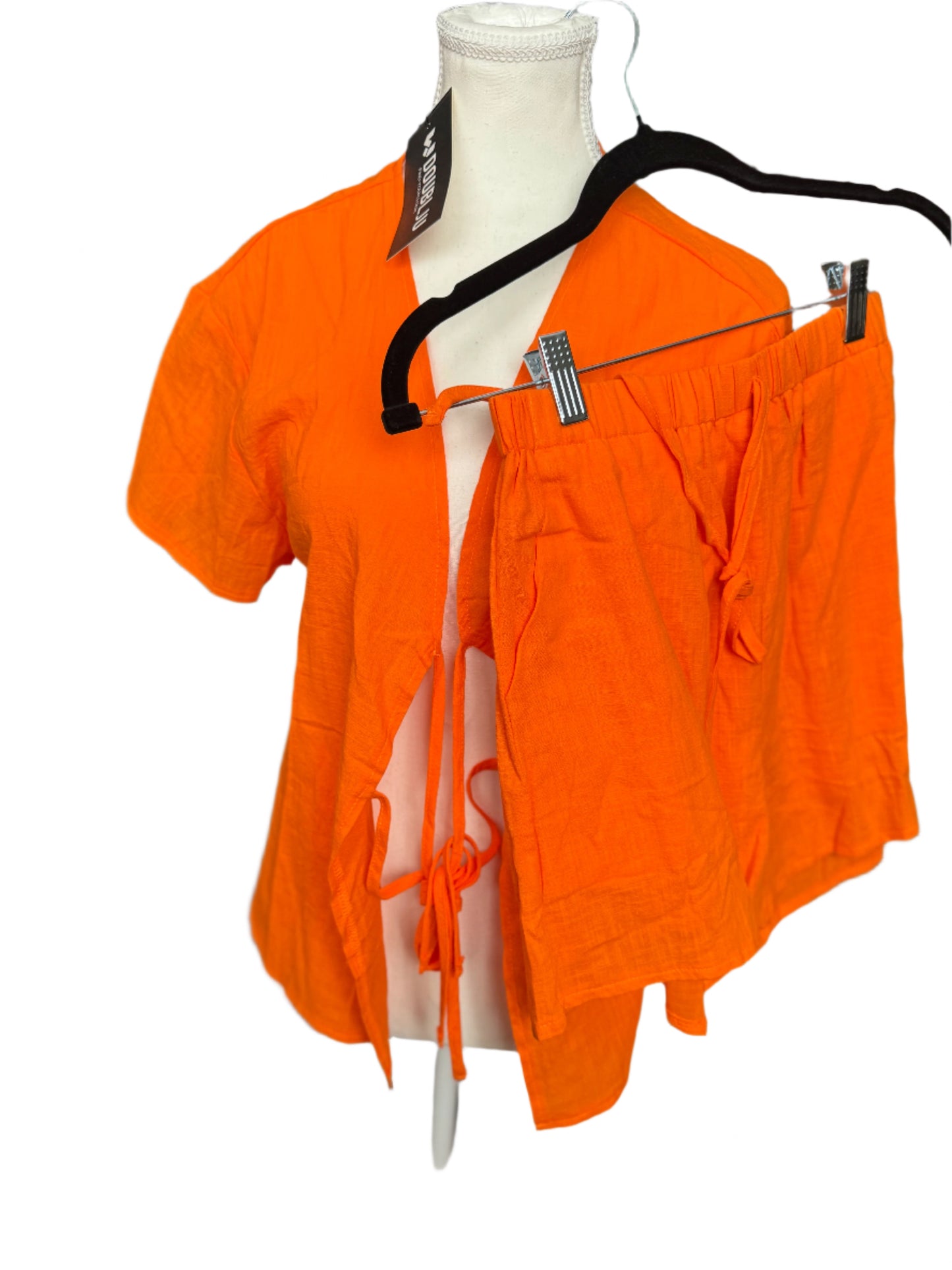 Front Tie Cover-Up Set
