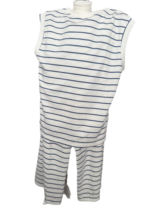 Striped Long Lounge Set