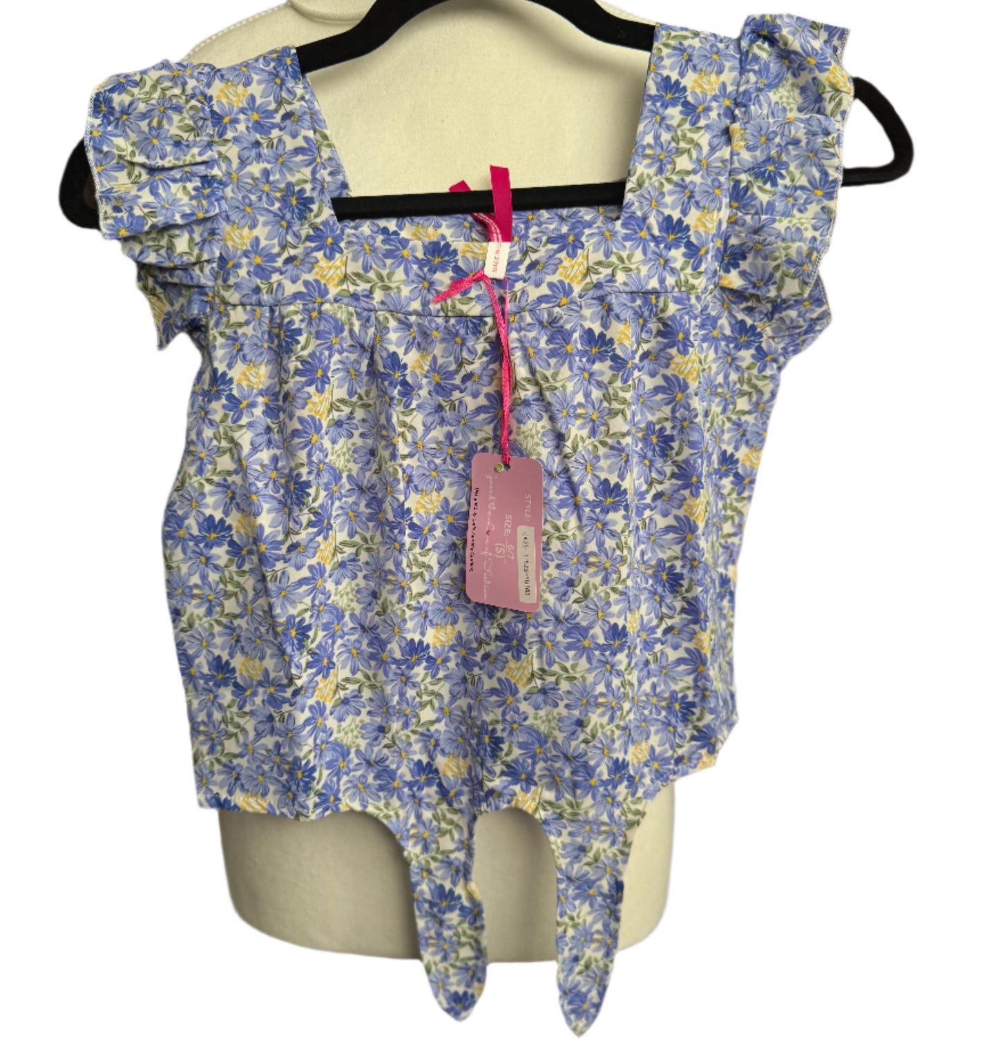 Girl’s Front Tie Top