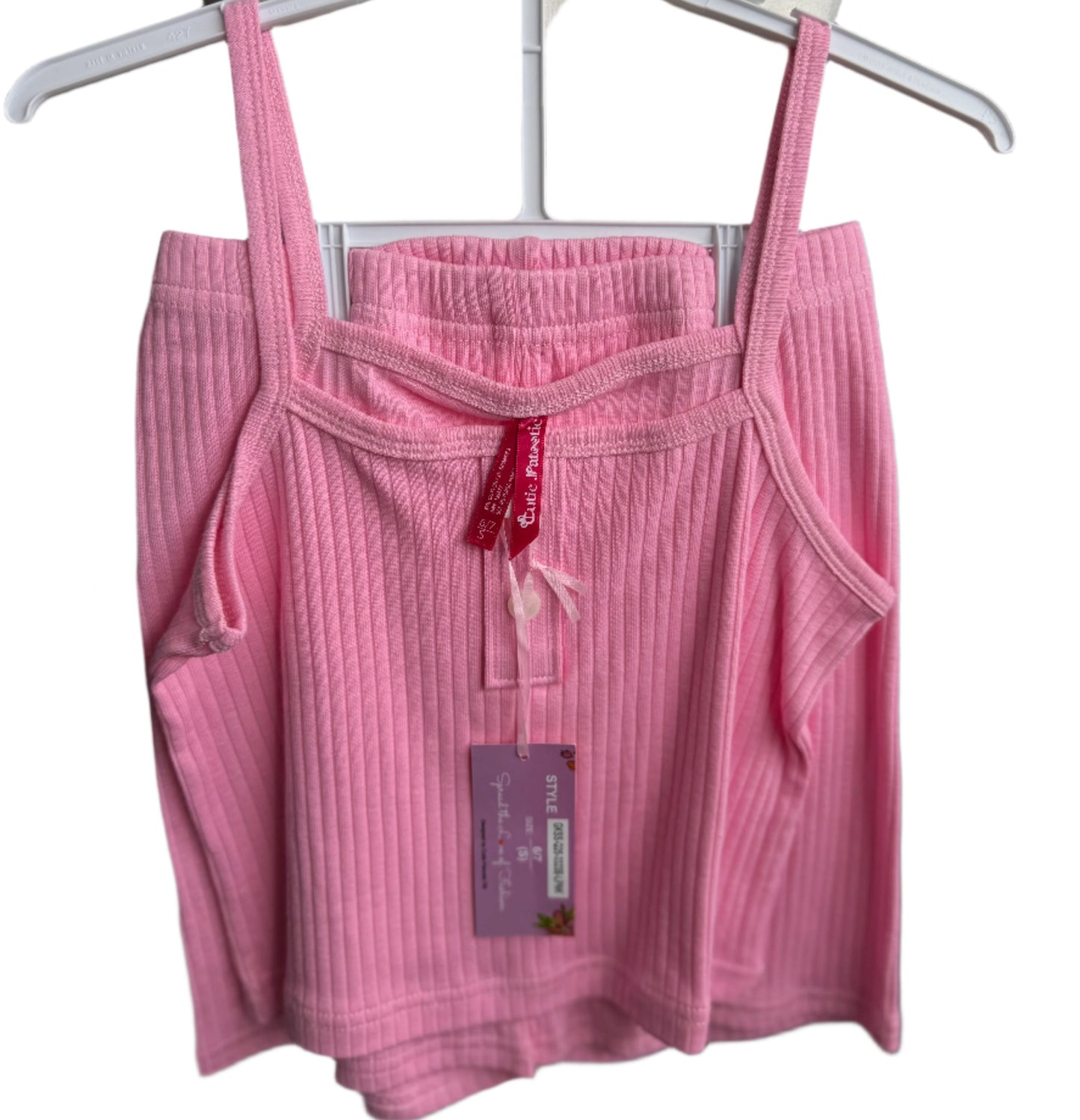 Girl’s Tank & Shorts Set
