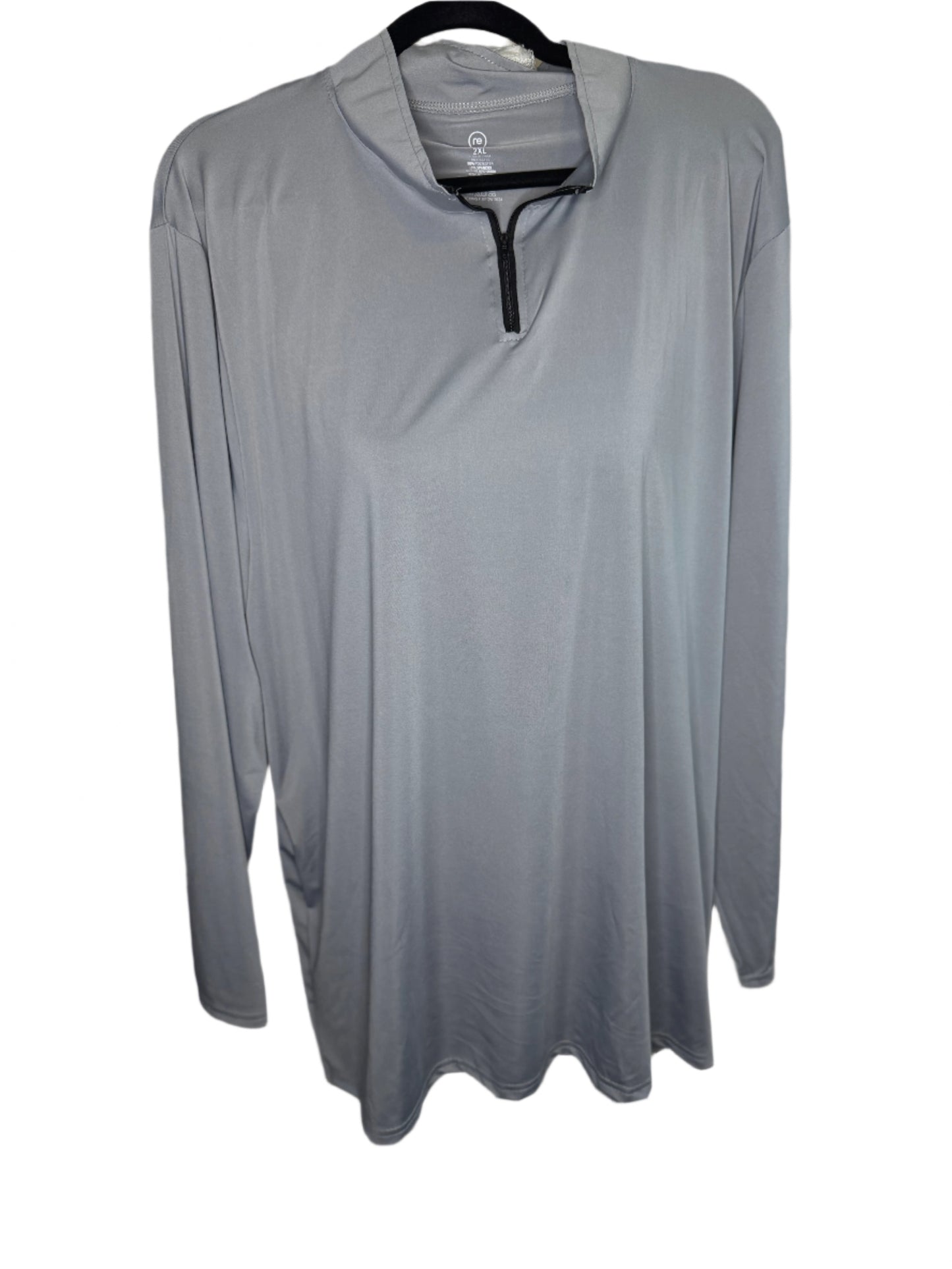 Zip Collar Long Sleeve