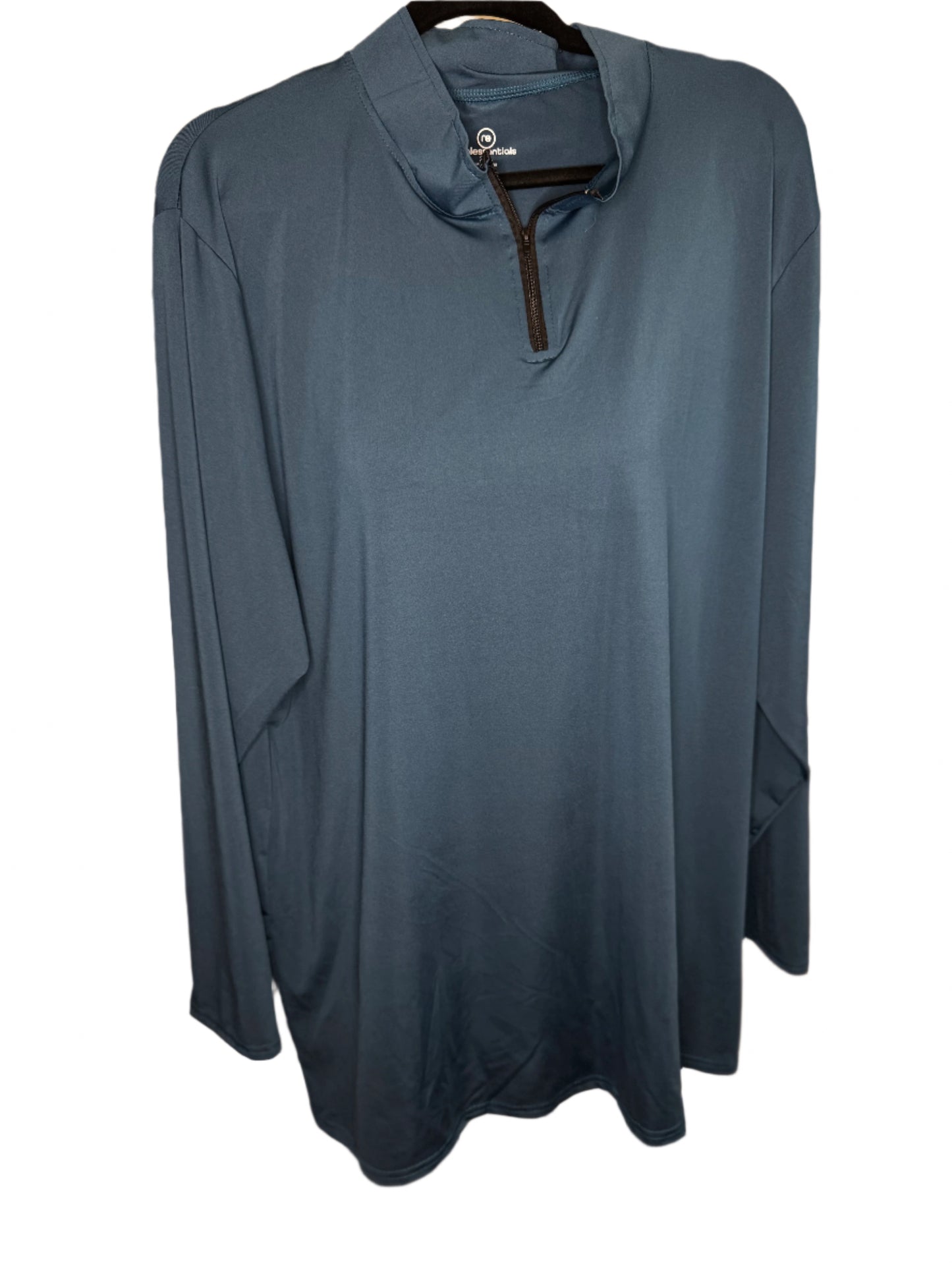 Zip Collar Long Sleeve