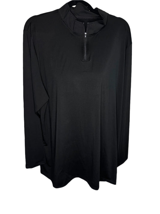 Zip Collar Long Sleeve