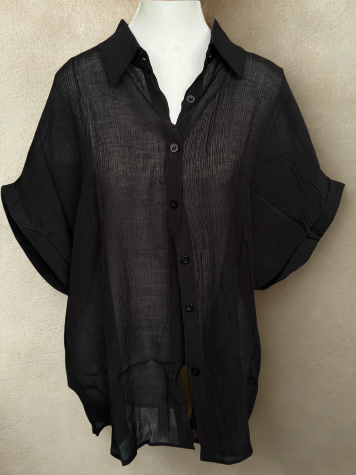 Light Button Up Top