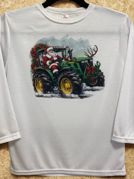 Boy's Long Sleeve Christmas T-Shirt
