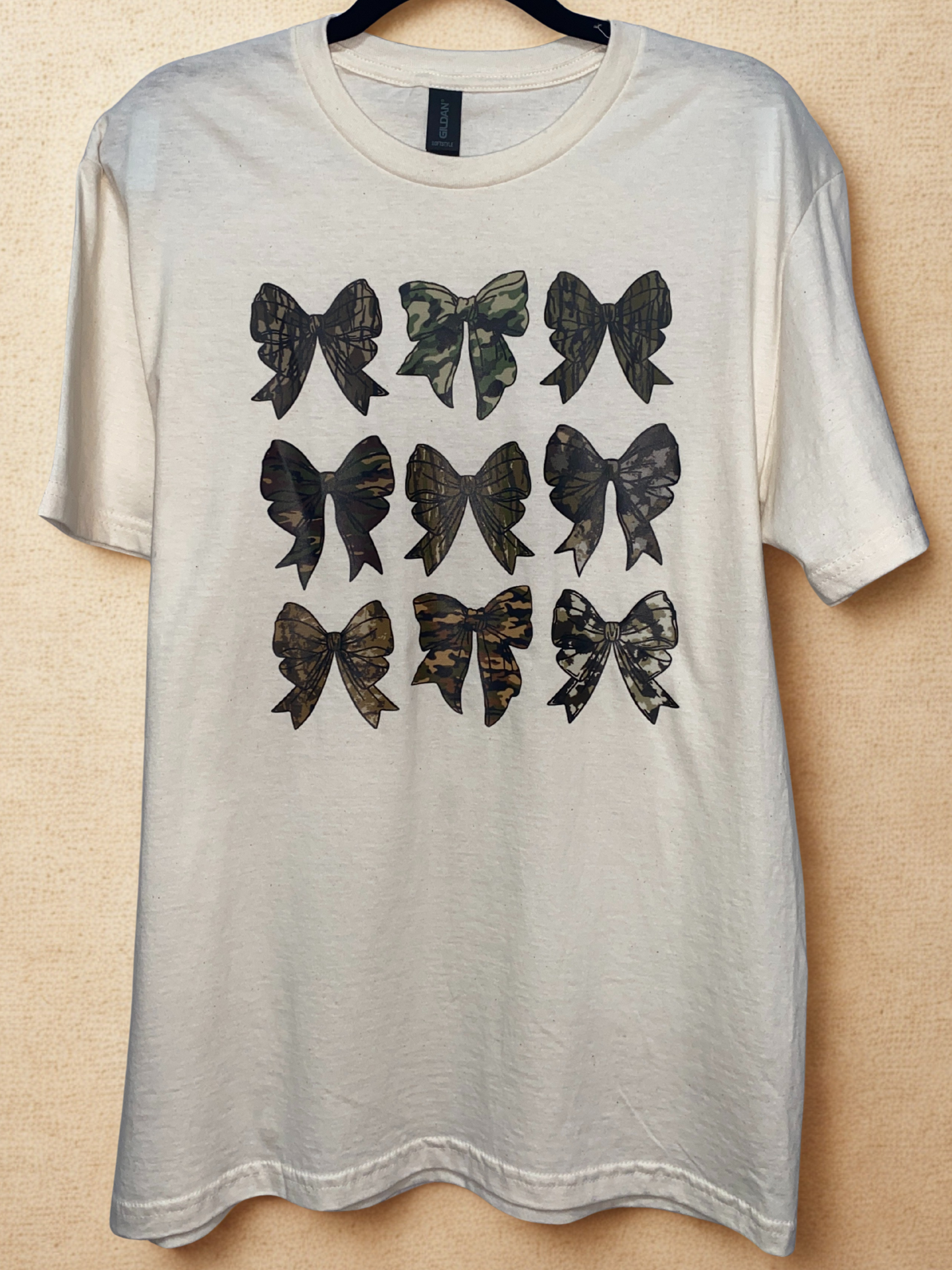 Women's Camo Bow T-Shirt