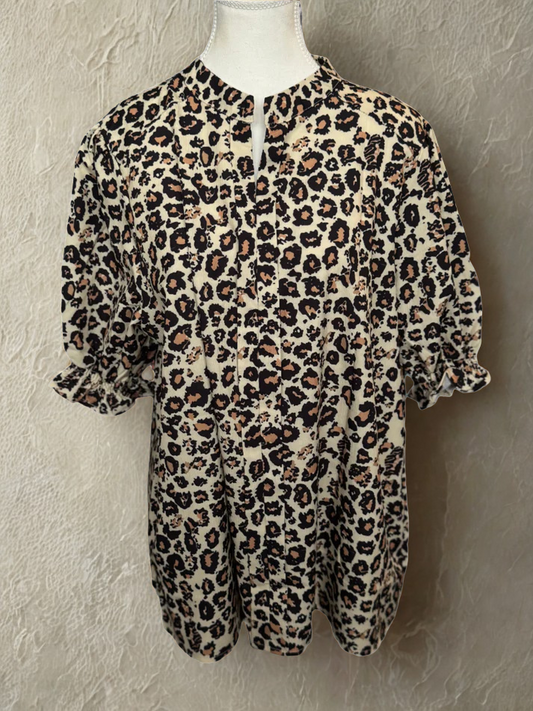 Cheetah Print Top