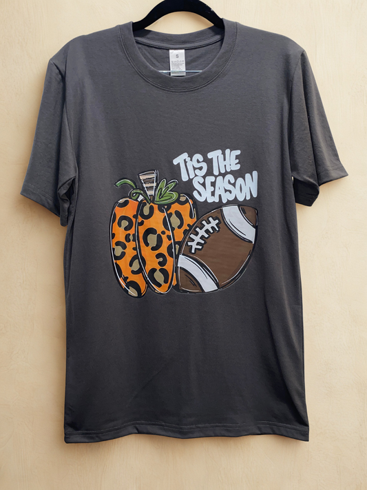 Women's Tis the Season Football T-Shirt