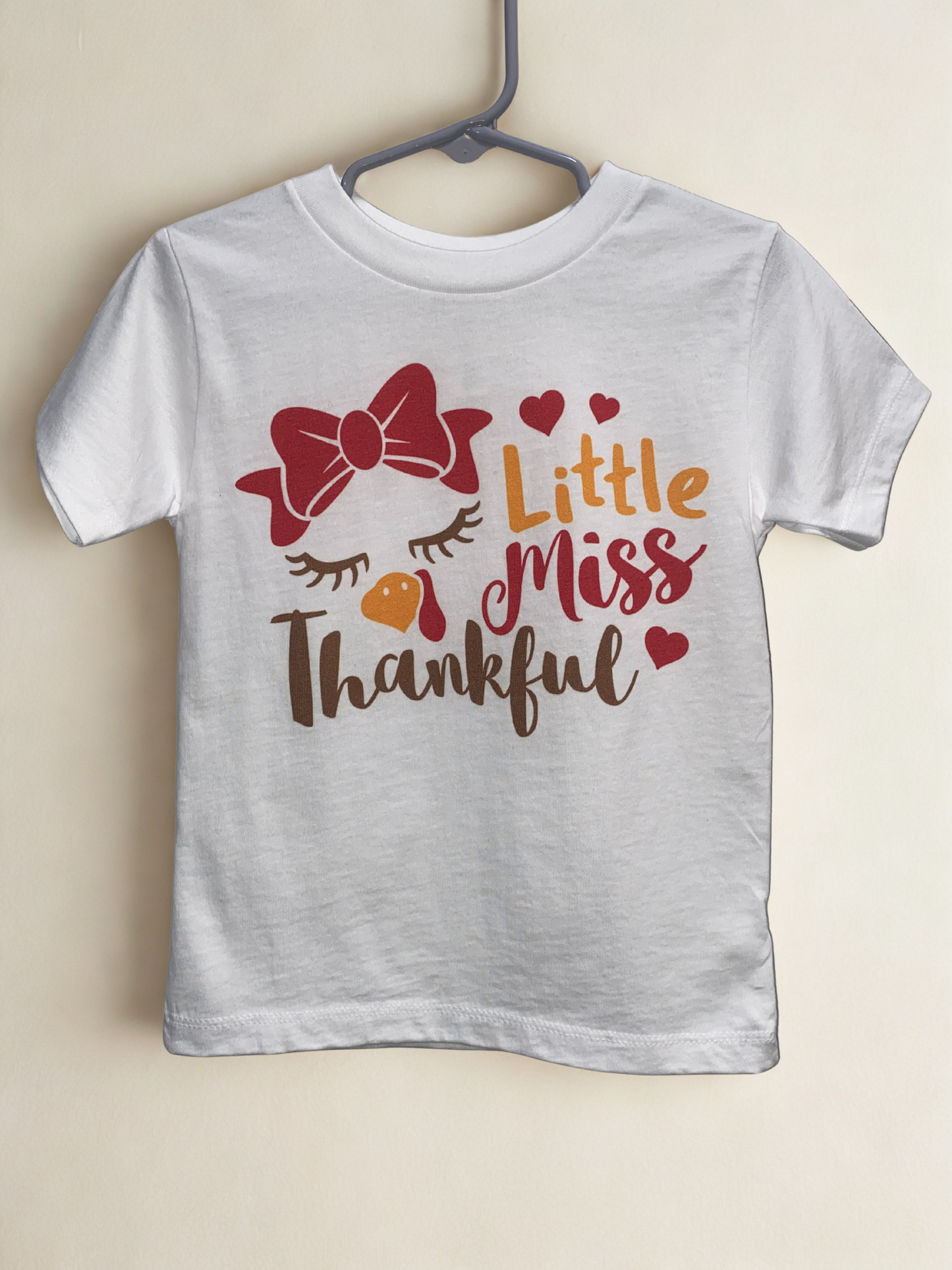 Girl's Little Miss Thankful T-Shirt