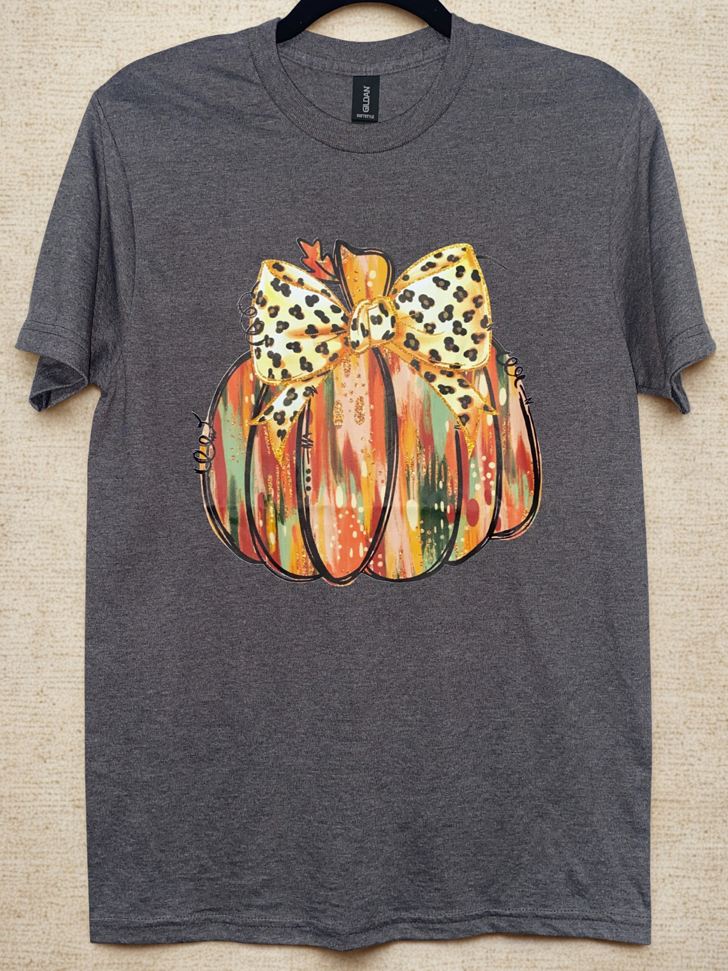 Women's Grey Pumpkin T-Shirt
