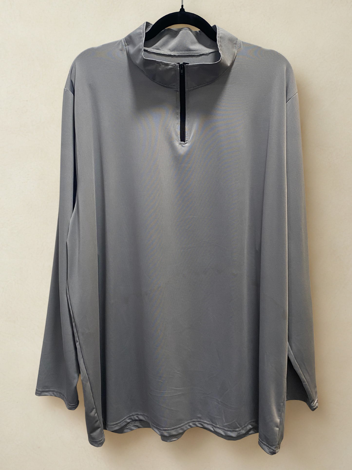 Men's Long Sleeve 3/4 Zipper
