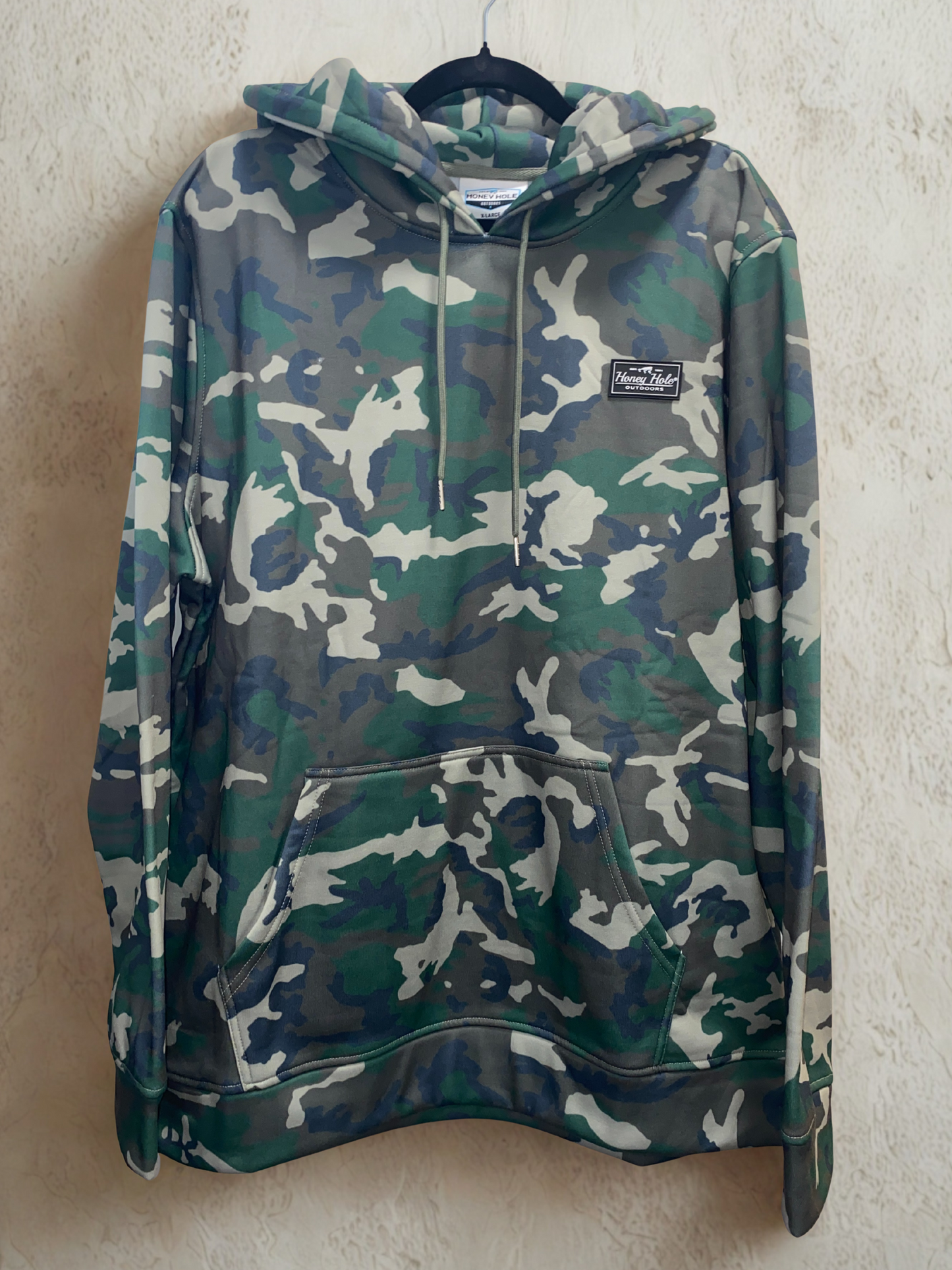 Honey Hole Men's Camo Hoodie