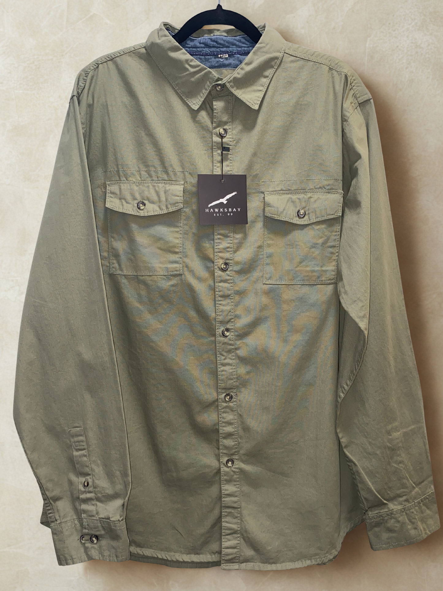 Men's Hawksbay Long Sleeve Button Up