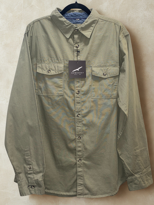 Men's Hawksbay Long Sleeve Button Up