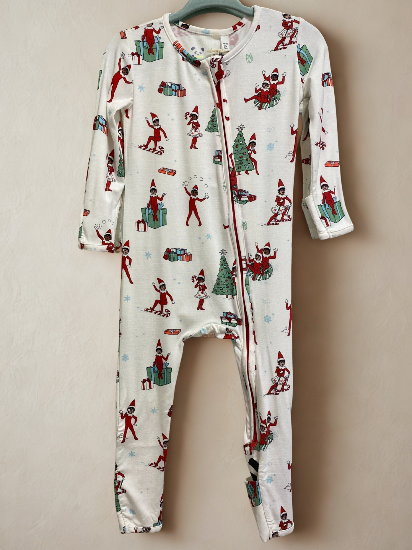 Kid's Elf Christmas PJ's